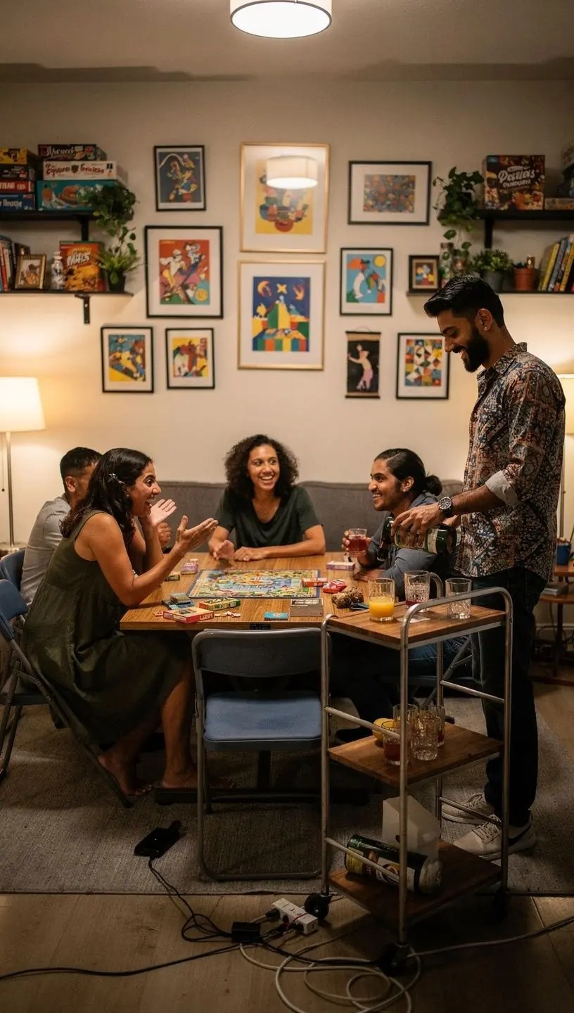 Przykład małego mieszkania z inteligentnymi rozwiązaniami do przechowywania