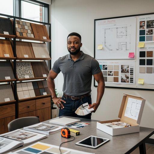 Przestronny kąt do pracy w małym mieszkaniu z optymalnym wykorzystaniem przestrzeni